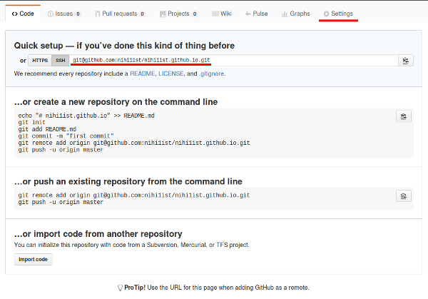 GitHub repository created